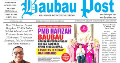 Koran Online Baubau Post Edisi 25 Juni 2026