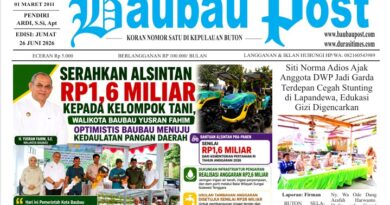 Koran Online Baubau Post Edisi 26 Juni 2026
