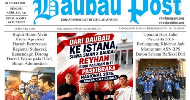Koran Online Baubau Post Edisi 04 Juni 2026
