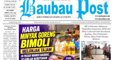 Koran Online Baubau Post Edisi 15 Juni 2026