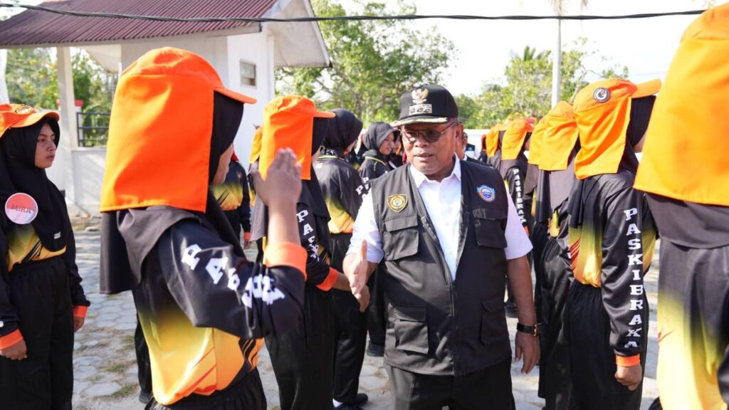 72 Calon Paskibraka Buton Selatan Jalani Diklat, Bupati H Muh Adios Tekankan Nasionalisme, Fokus Bentuk Karakter Bangsa