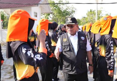 72 Calon Paskibraka Buton Selatan Jalani Diklat, Bupati H Muh Adios Tekankan Nasionalisme, Fokus Bentuk Karakter Bangsa