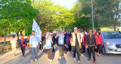 HUT ke-58 BPJS Kesehatan, BPJS Kesehatan Ajak 400 Peserta Prolanis Budayakan Hidup Sehat di Kotamara Baubau HUT ke-58 BPJS Kesehatan, BPJS Kesehatan Ajak 400 Peserta Prolanis Budayakan Hidup Sehat di Kotamara Baubau