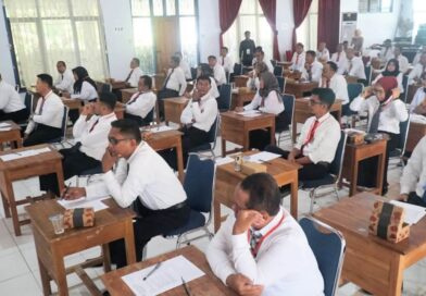 Sekda Buton Selatan La Ode Harwanto Buka Ujian Makalah dan Wawancara Seleksi Terbuka JPT Pratama