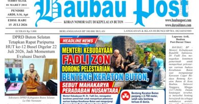 Koran Online Baubau Post Edisi 15 Juli 2026