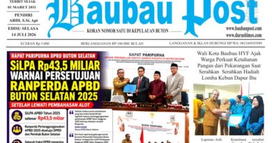Koran Online Baubau Post Edisi 14 Juli 2026