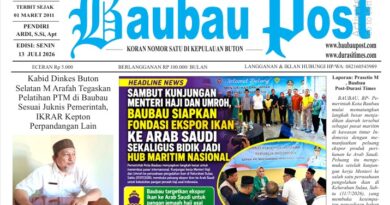 Koran Online Baubau Post Edisi 13 Juli 2026