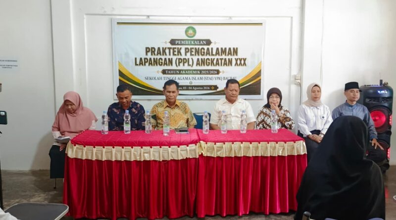 STAI YPIQ Baubau Buka PPL Angkatan XXX, Mahasiswa Diminta Junjung Disiplin dan Siap Mengabdi di 18 Lokasi