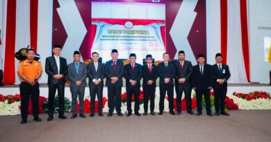 Rapat Paripurna HUT RI, Walikota Baubau H Yusran Tekankan Pembangunan Tepat Mutu dan Sasaran, Ajak DPRD Kawal Pembangunan dan Simak Pidato Kenegaraan Presiden