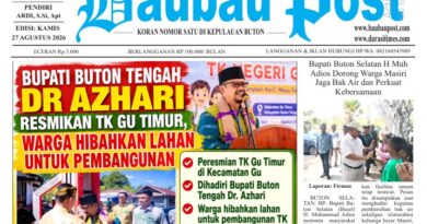 Koran Online Baubau Post Edisi 27 Agustus 2026