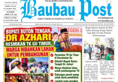 Koran Online Baubau Post Edisi 27 Agustus 2026