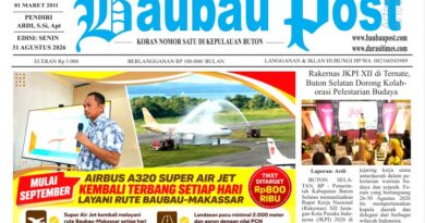 Koran Online Baubau Post Edisi 31 Agustus 2026