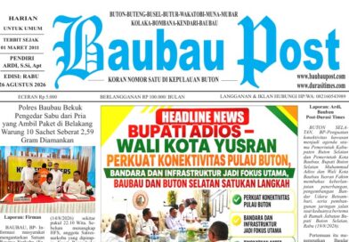 Koran Online Baubau Post Edisi 26 Agustus 2026