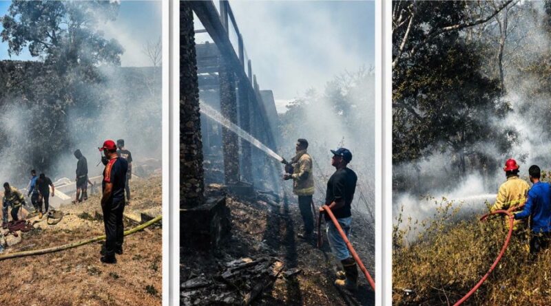 Baubau Dilanda 10 Kebakaran Lahan hingga Mengancam Permukiman dalam Dua Hari , Damkar Baubau Kerahkan Armada dan Minta Warga Jangan Bakar Sampah
