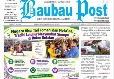 Koran Online Baubau Post Edisi 29 September 2026