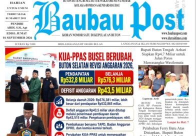 Koran Online Baubau Post Edisi 04 September 2026