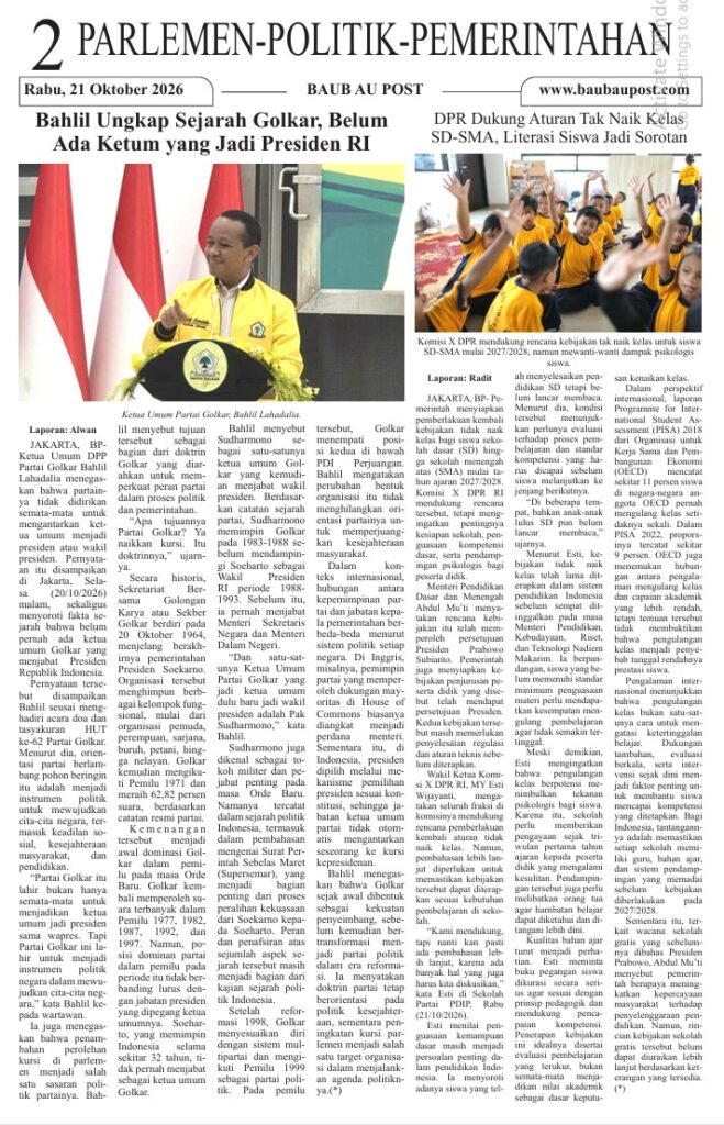 Koran Online Baubau Post Edisi 21 Oktober 2026 3 02 9