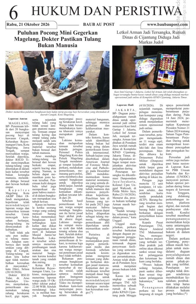 Koran Online Baubau Post Edisi 21 Oktober 2026 7 06 9
