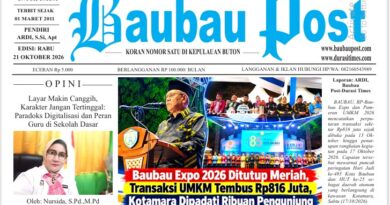 Koran Online Baubau Post Edisi 21 Oktober 2026