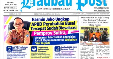 Koran Online Baubau Post Edisi 06 Oktober 2026