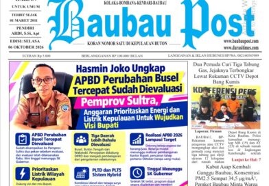 Koran Online Baubau Post Edisi 06 Oktober 2026