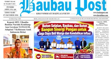 Koran Online Baubau Post Edisi 07 Oktober 2026