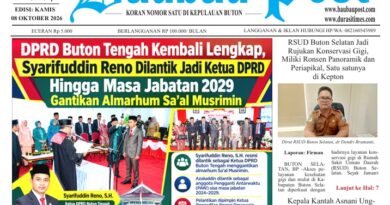 Koran Online Baubau Post Edisi 08 Oktober 2026