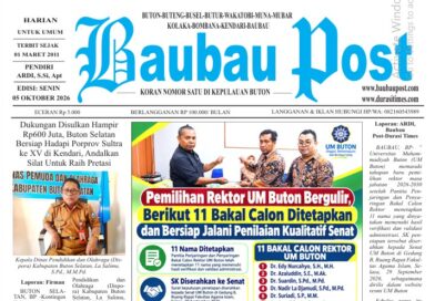 Koran Online Baubau Post Edisi 05 Oktober 2026