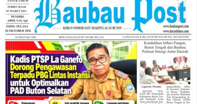 Koran Online Baubau Post Edisi 20 Oktober 2026