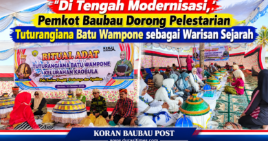 Di Tengah Modernisasi,Pemkot Baubau Dorong Pelestarian Tuturangiana Batu Wampone sebagai Warisan Sejarah